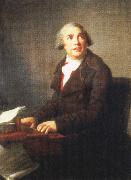 one of the most successful opera composers of his time,painted by elisadeth vigee lebrun johan